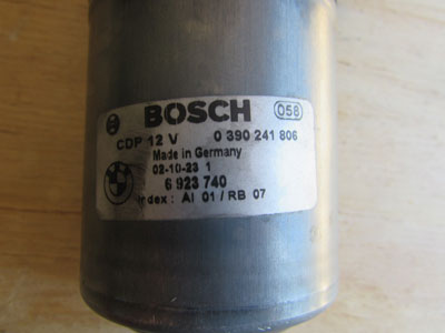 BMW Bosch Windshield Wiper Motor 61617174969 E65 E66 745i 745Li 750i 750Li 760i 760Li5